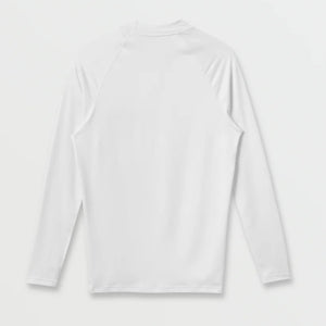 Quiksilver Everyday UPF50 Loose-Fit Men's L/S Rashguard - White