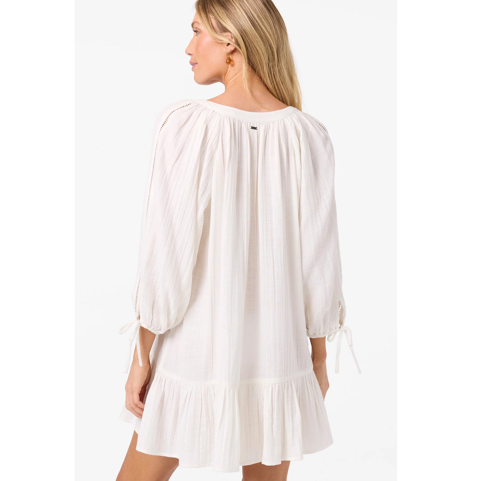 O'Neill Lou Mini Cover-Up Women's Dress - White