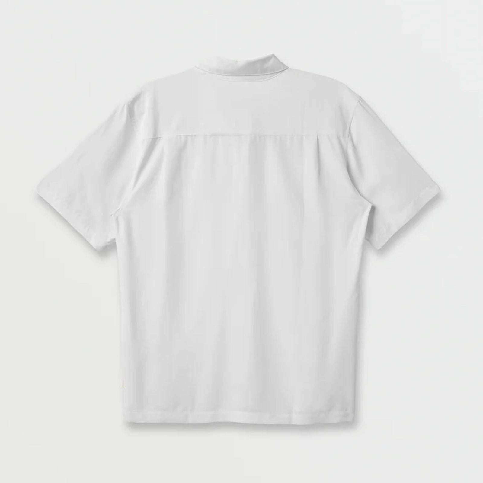 Quiksilver Waterman Tahiti Palms Men's S/S Dress Shirt - White