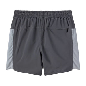 O'Neill Perform Light Tech Panel Lined Elastic Waist Hybrid 17" Men's Walkshorts - Graphite