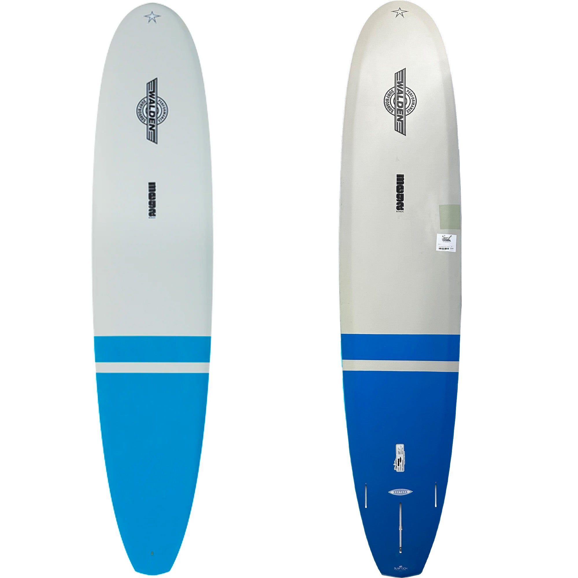 Walden Mega Magic Soft Surfboard - Professionally Repaired