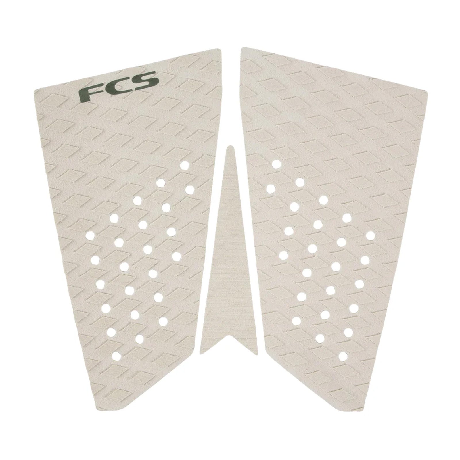 FCS Fish T-3 Traction Pad - Warm Grey/Alpine