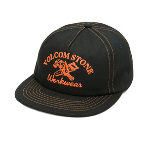Volcom Fundamentals Work Men's Hat - Gloss Black
