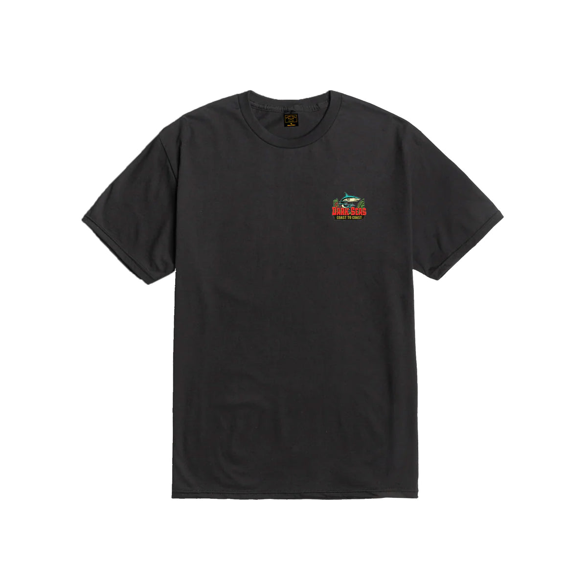 Dark Seas Water Decal Men's S/S T-Shirt - Black