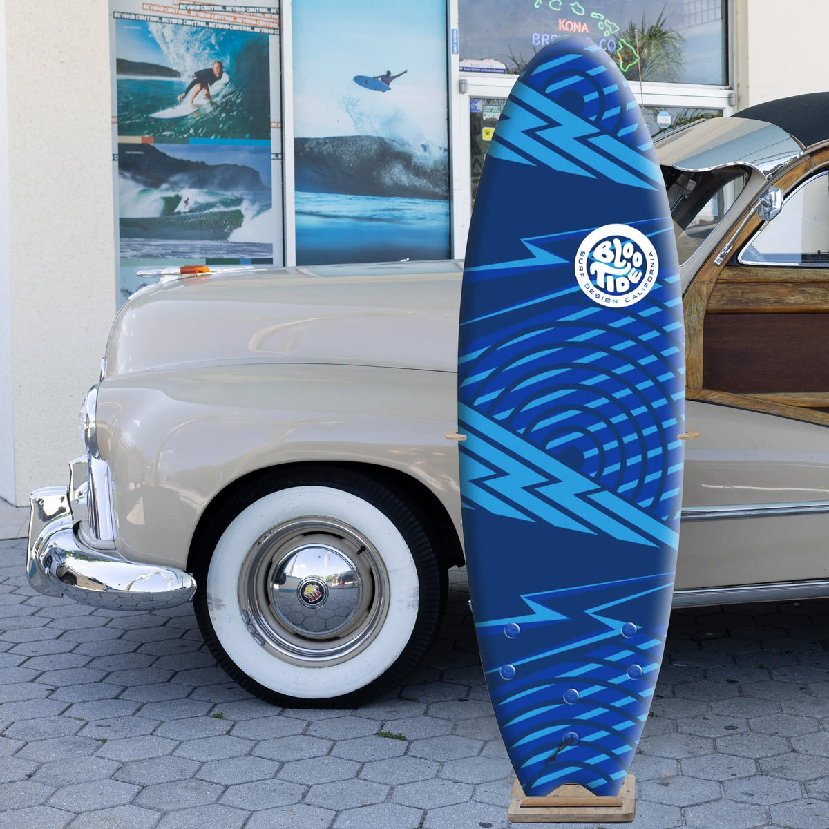 Bloo Tide Swallow 6'0 Soft Surfboard - Blue