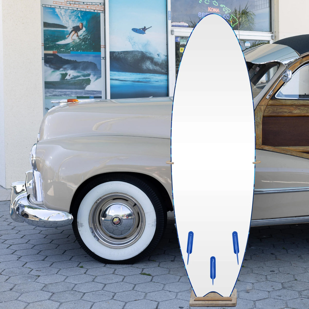 Bloo Tide Swallow 6'0 Soft Surfboard - Blue