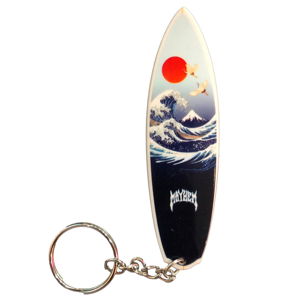 Lost Surfboard Keychain