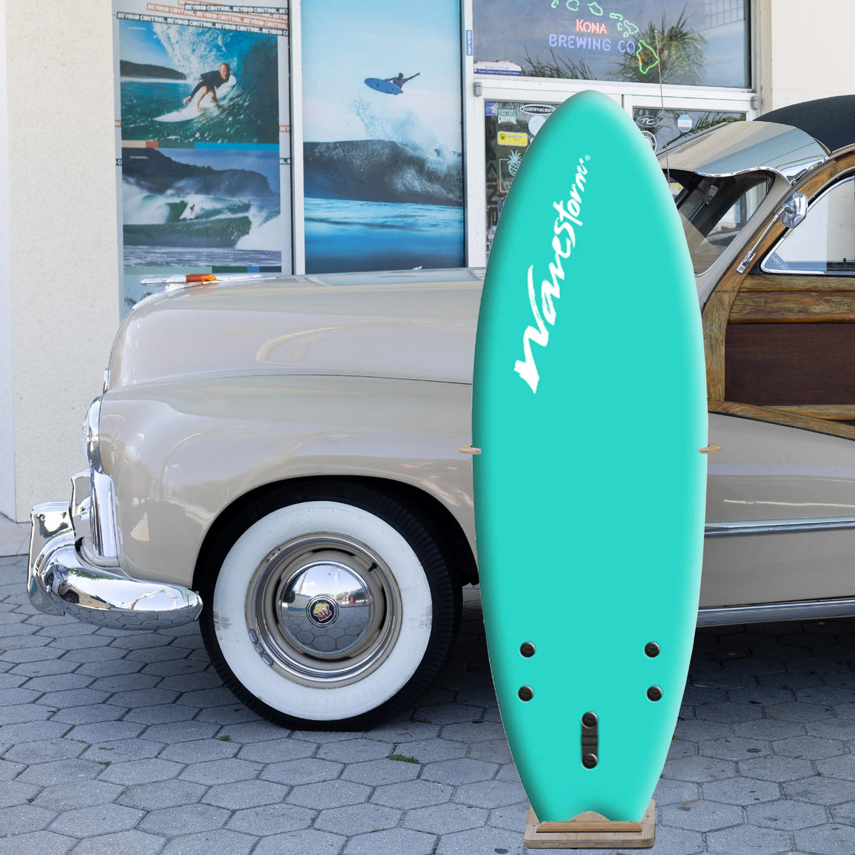 Storm Blade Swallow 5'6 Soft Surfboard - Turquoise