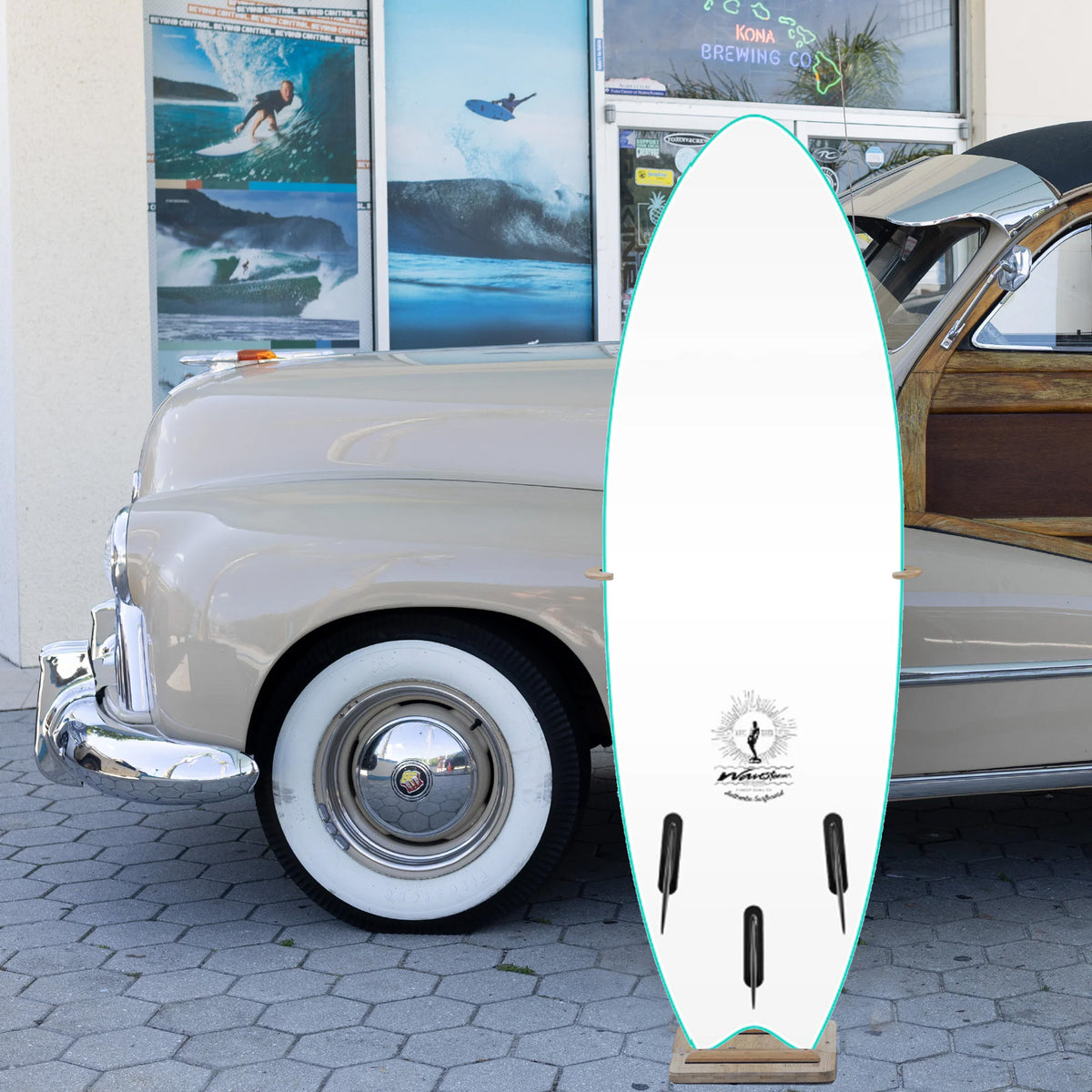 Storm Blade Swallow 5'6 Soft Surfboard - Turquoise