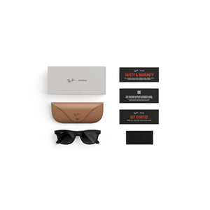 Ray-Ban x Meta Gen 2 Wayfarer Men's Sunglasses - Matte Black/Gradient Graphite Polarized