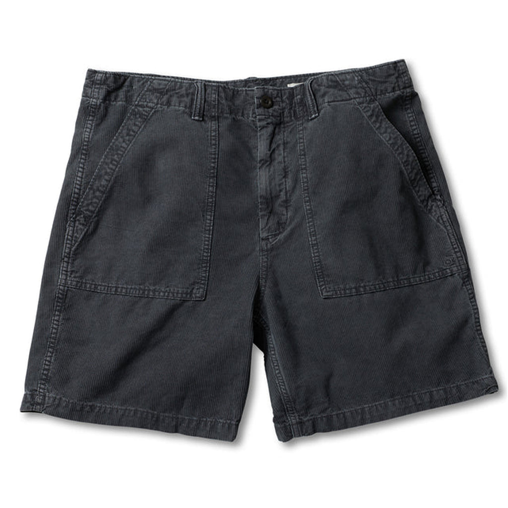Outerknown Seventyseven Cord Utility Men's Walkshorts - Washed Black