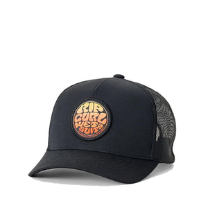 Rip Curl Wetsuit Icon Youth Trucker Hat - Washed Black