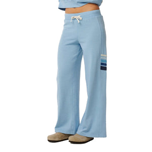Rip Curl Surf Revival Wide Leg Women's Sweatpants - Washed Blue