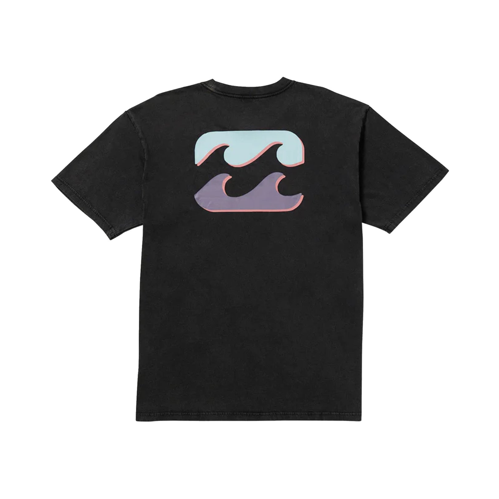 Billabong Decal Regular Wave Wash Men's S/S T-Shirt - Washed Black