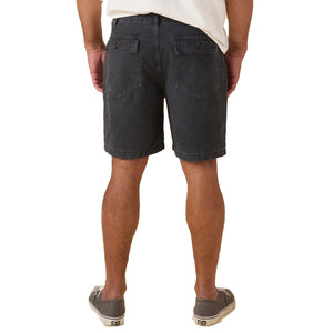 Outerknown Seventyseven Cord Utility Men's Walkshorts - Washed Black