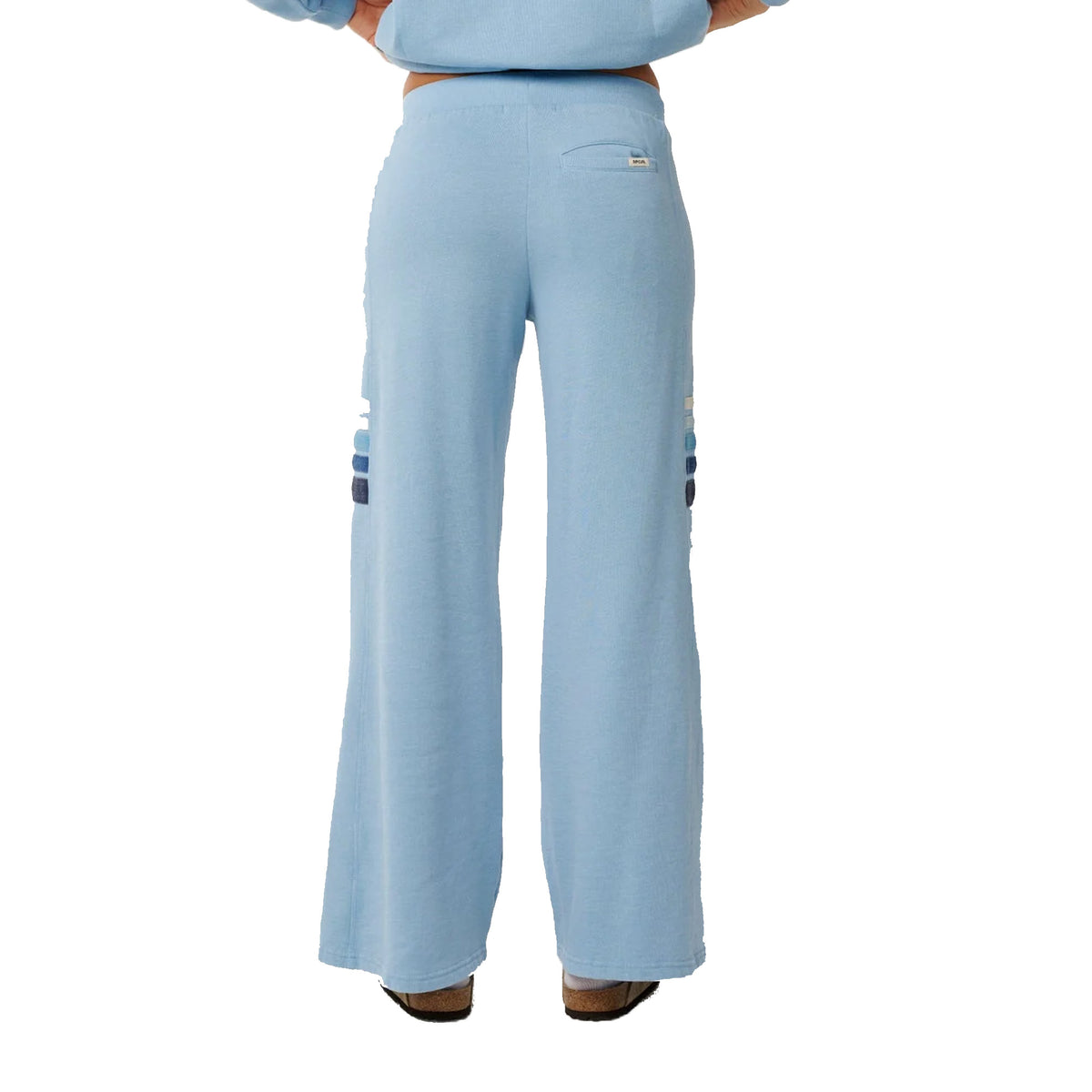 Rip Curl Surf Revival Wide Leg Women's Sweatpants - Washed Blue