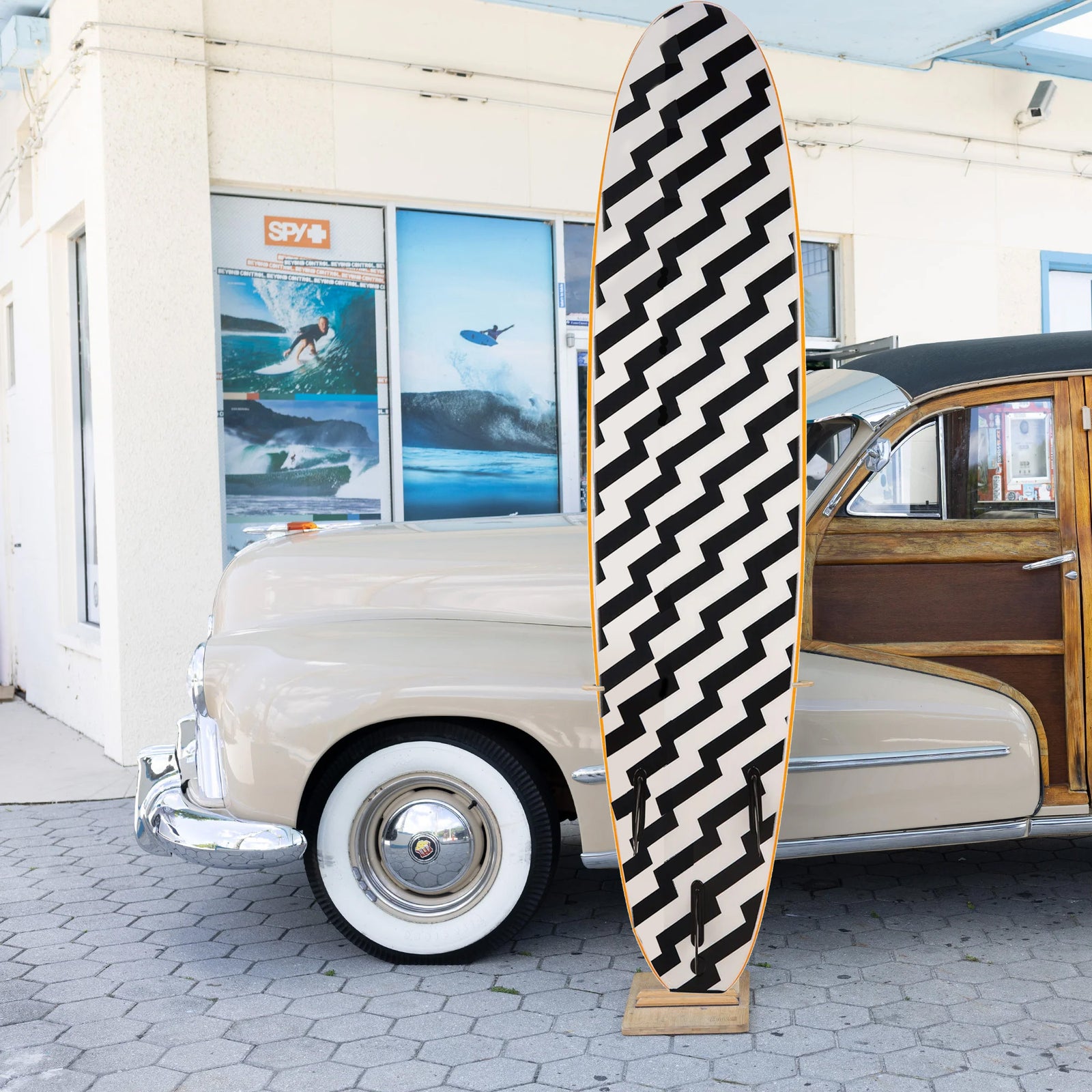 Catch Surf Wave Bandit EZ Rider 9'0 Soft Surfboard - Orange/White Bolts