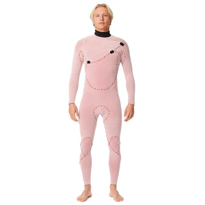 Rip Curl E7 Flashbomb 3/2mm Chest Zip Men's L/S Wetsuit - Black