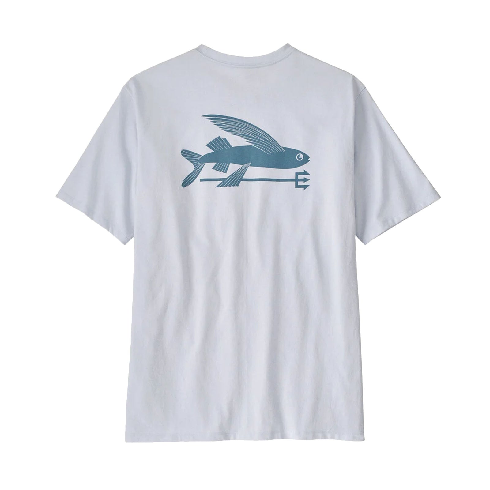 Patagonia Flying Fish Responsibili-Tee® Men's S/S T-Shirt - White