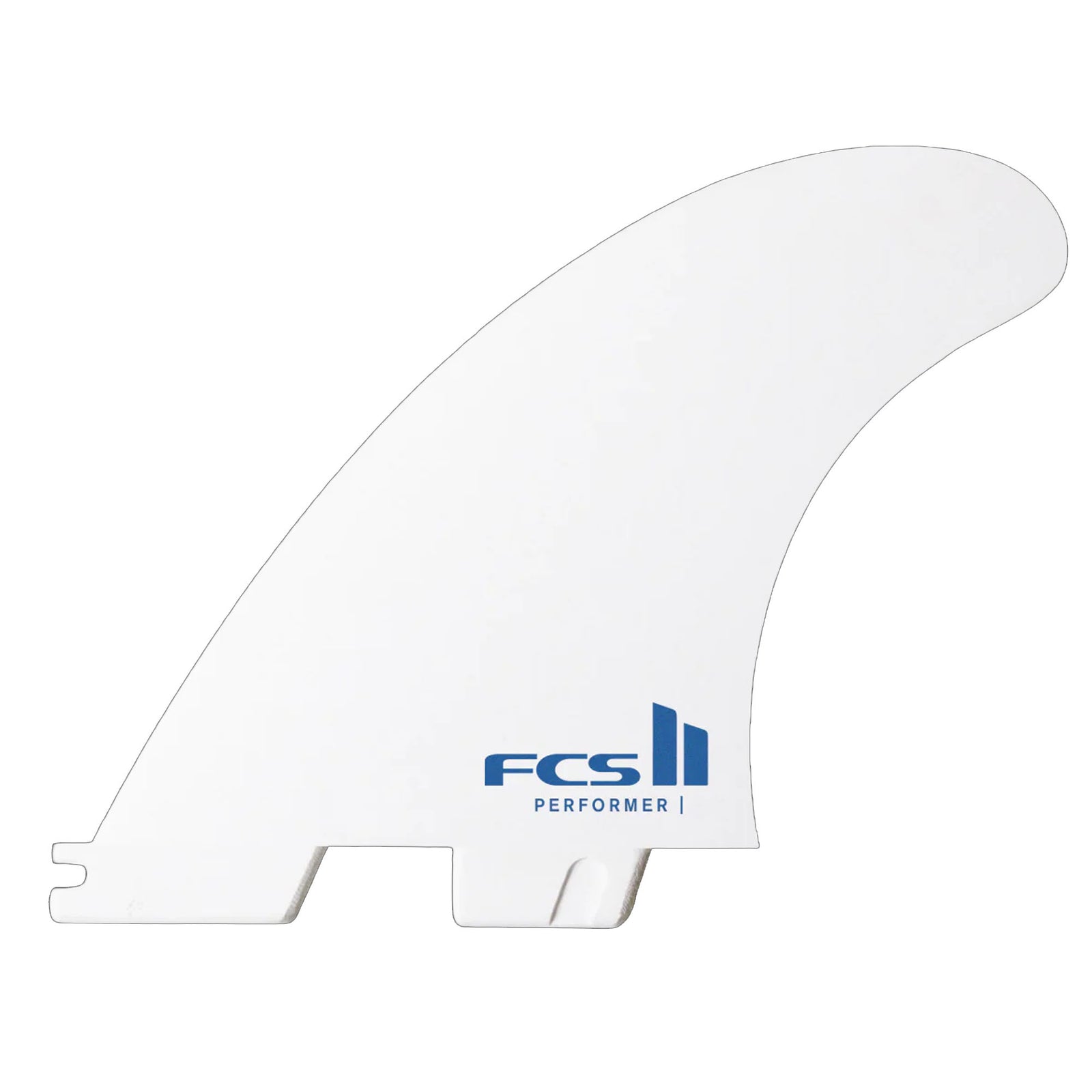 FCS II Performer Performance Core Tri Surfboard Fins - Medium/White