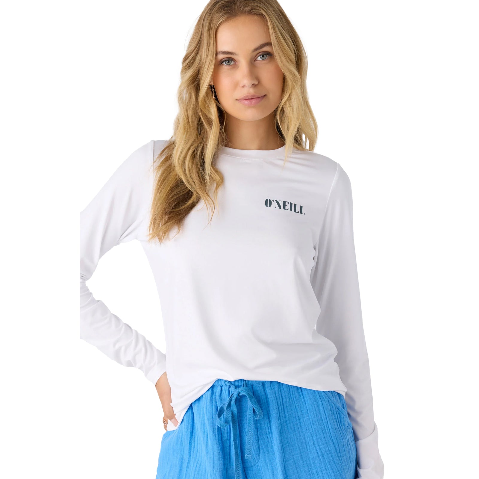 O'Neill Breezy UPF Women's L/S Sun Shirt - White