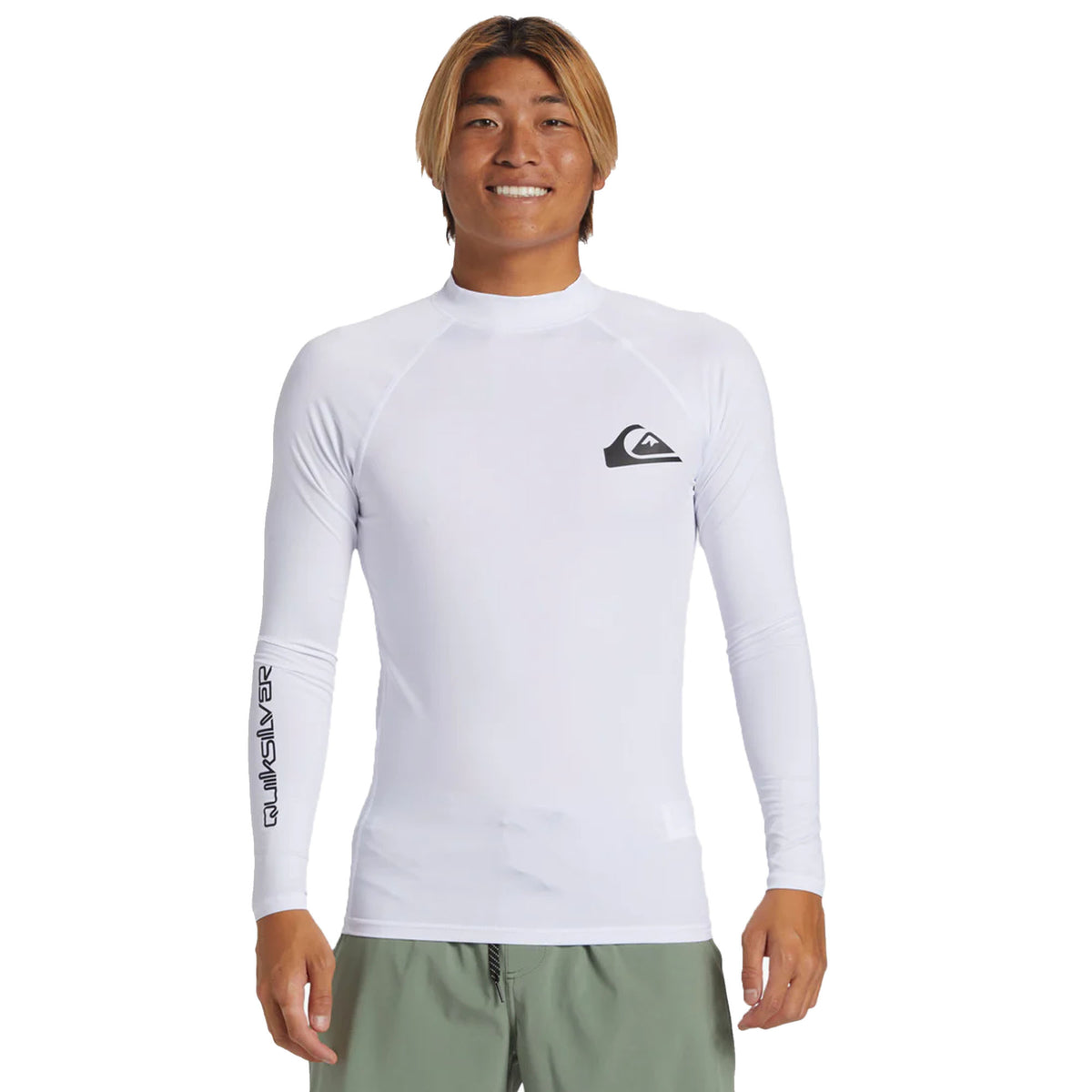 Quiksilver Everyday UPF50 Men's L/S Rashguard - White