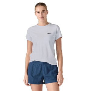 Patagonia P-6 Logo Responsibili-Tee® Women's S/S T-Shirt - White