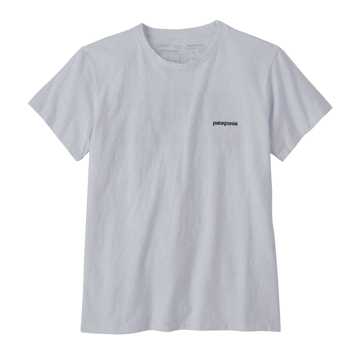 Patagonia P-6 Logo Responsibili-Tee® Women's S/S T-Shirt - White