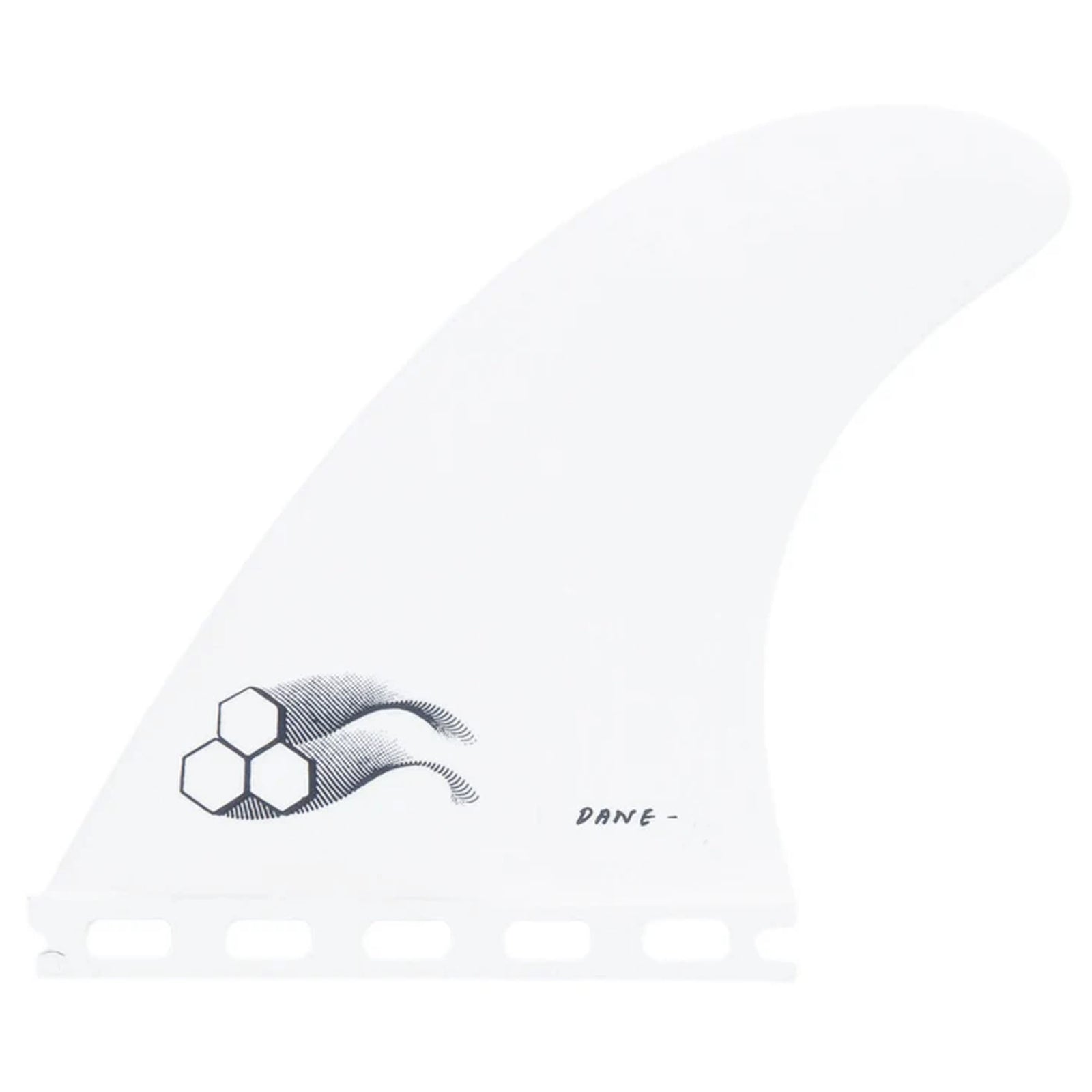Channel Islands Merrick x Dane R. Futures Tri Surfboard Fins - Large/White