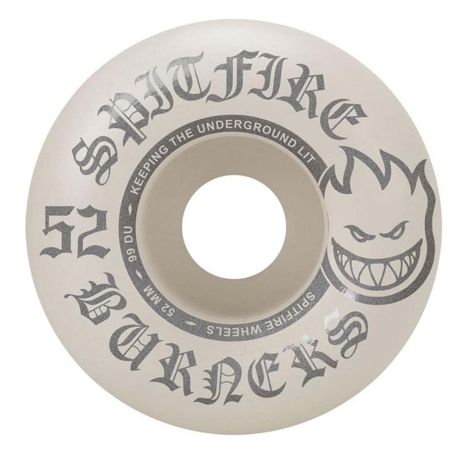 Spitfire Burners 52mm 99a Skateboard Wheels