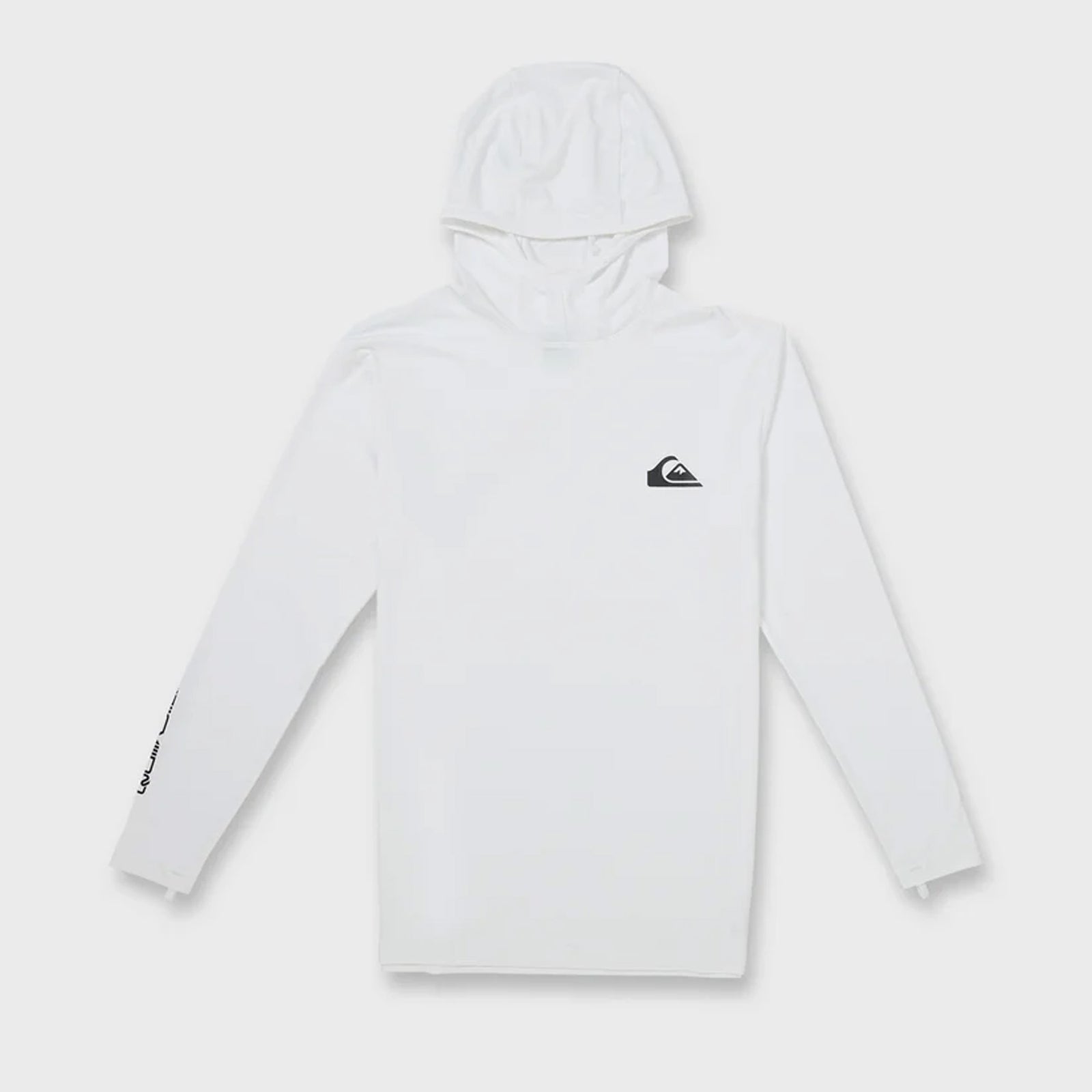 Quiksilver Everyday UPF 50 Hooded Men's L/S Surf Shirt - White