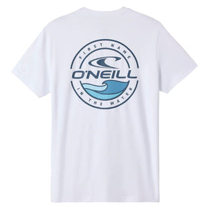 O'Neill Trvlr UPF Youth Boy's S/S Sun Shirt - White