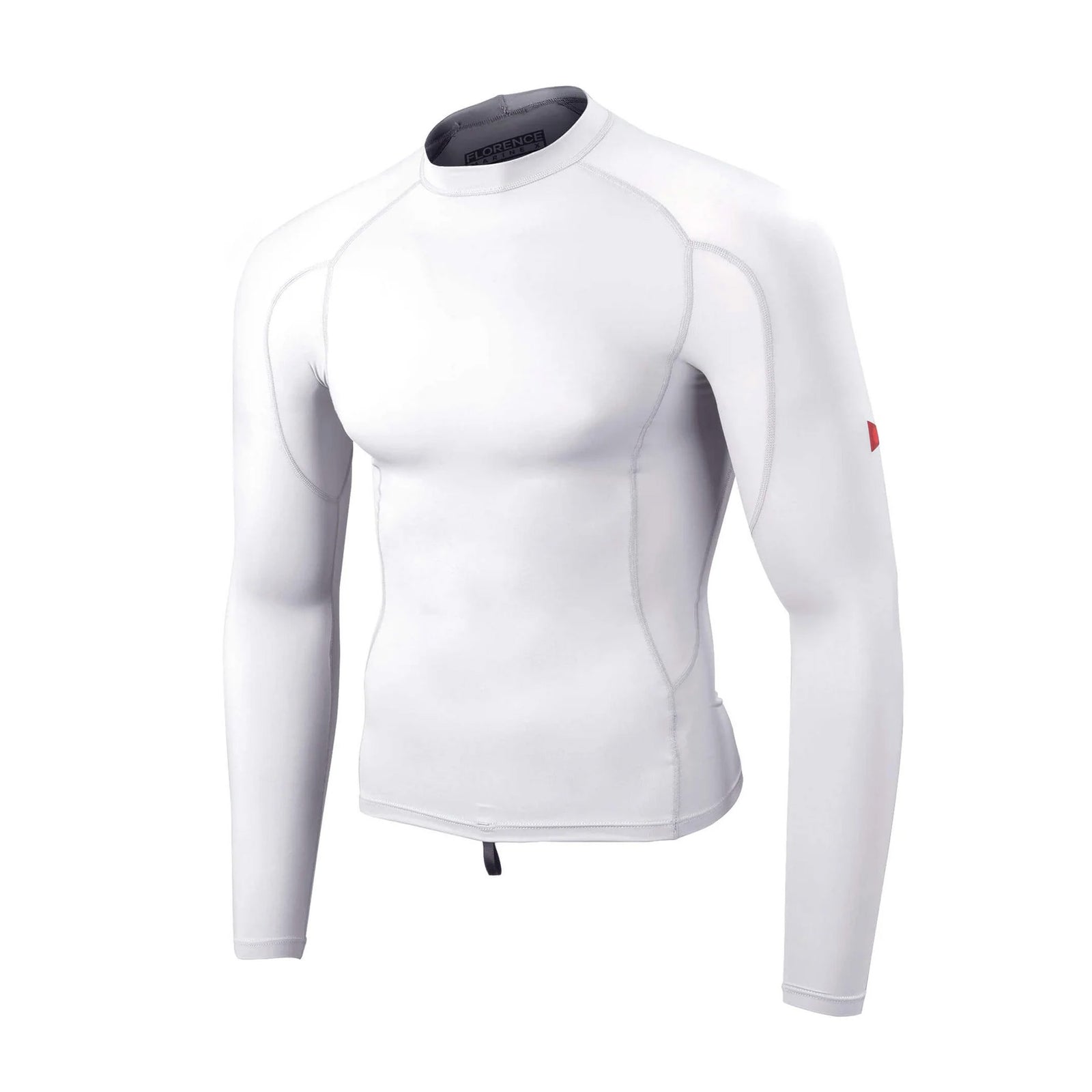 Florence Marine X Men's L/S Rashguard - White