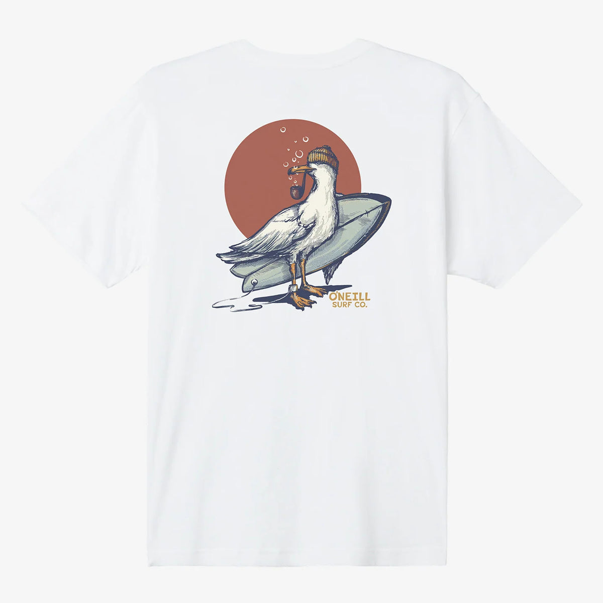O'Neill Steven Seagull Standard Men's S/S T-Shirt - White