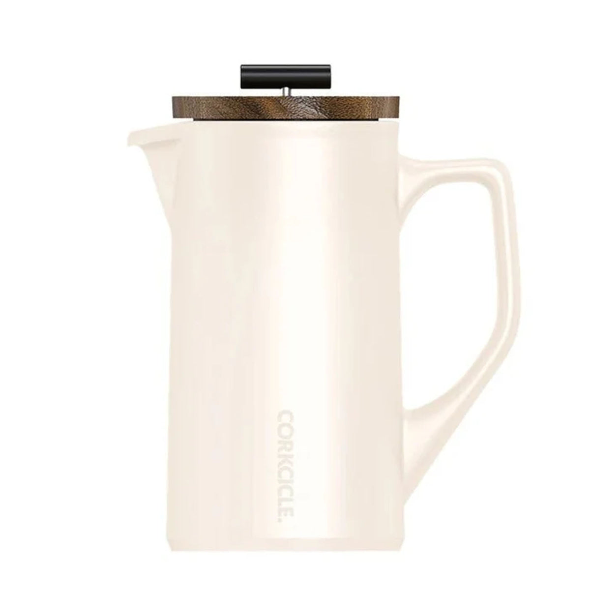 Corkcicle Ceramic French Press - Oat Milk