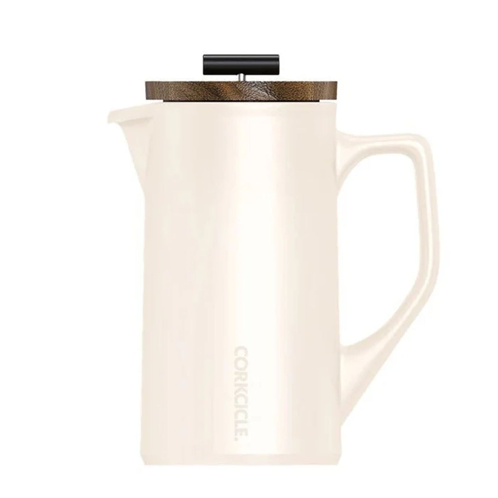 Corkcicle Ceramic French Press - Oat Milk