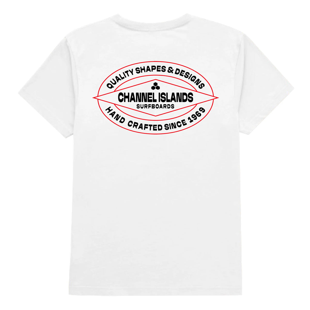 Channel Islands Folsome Men's S/S T-Shirt - White
