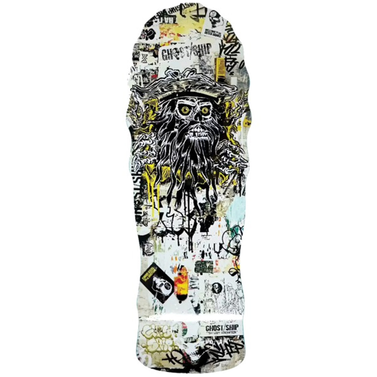 Ghost Ship Supply Co Blackbeard Ripper II 10.3" Skateboard Deck