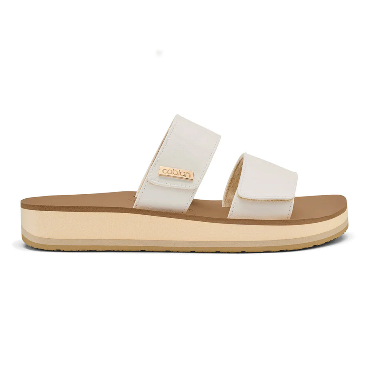 Cobian Dana Rise Women's Sandals - White