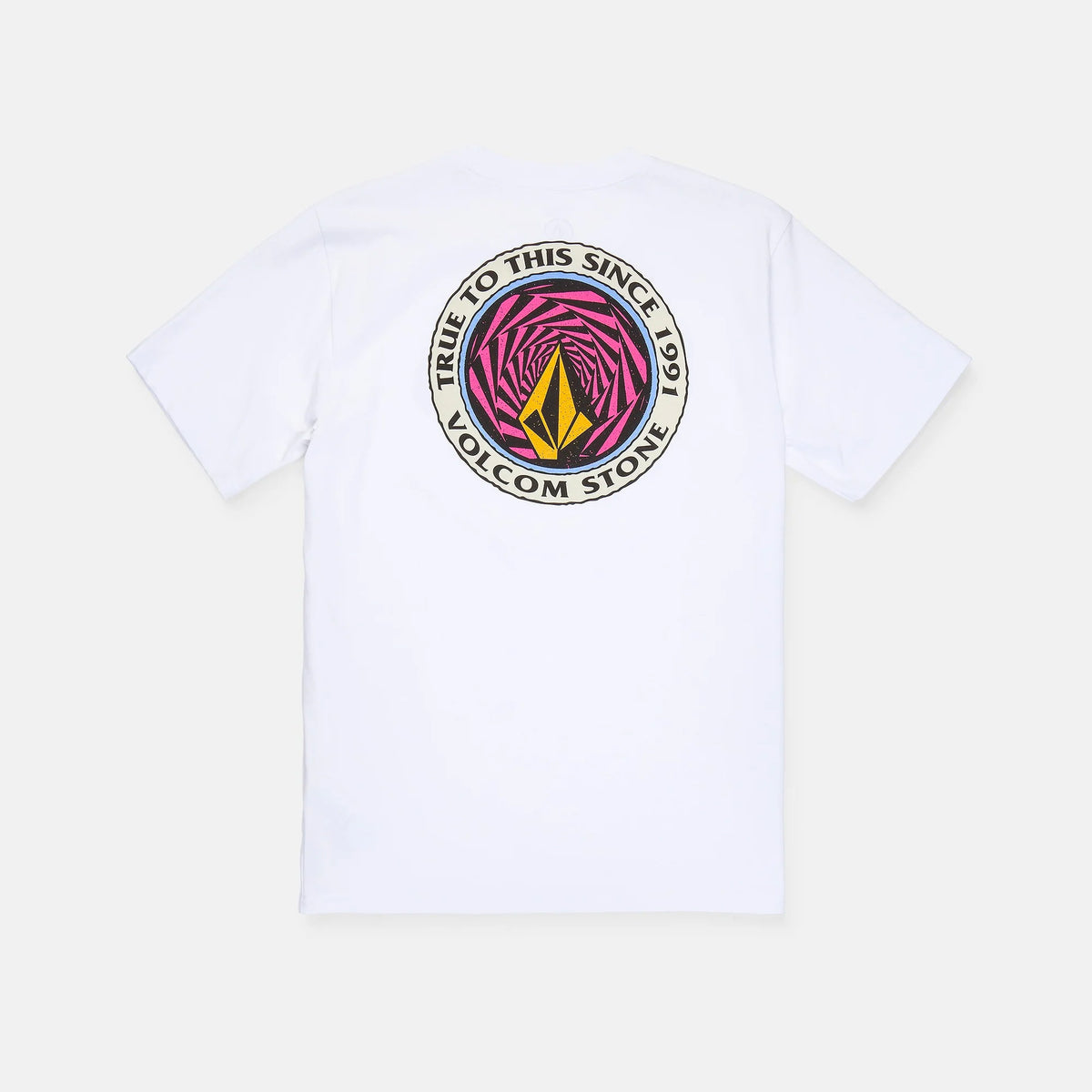 Volcom Dirty Work Men's S/S T-Shirt - White