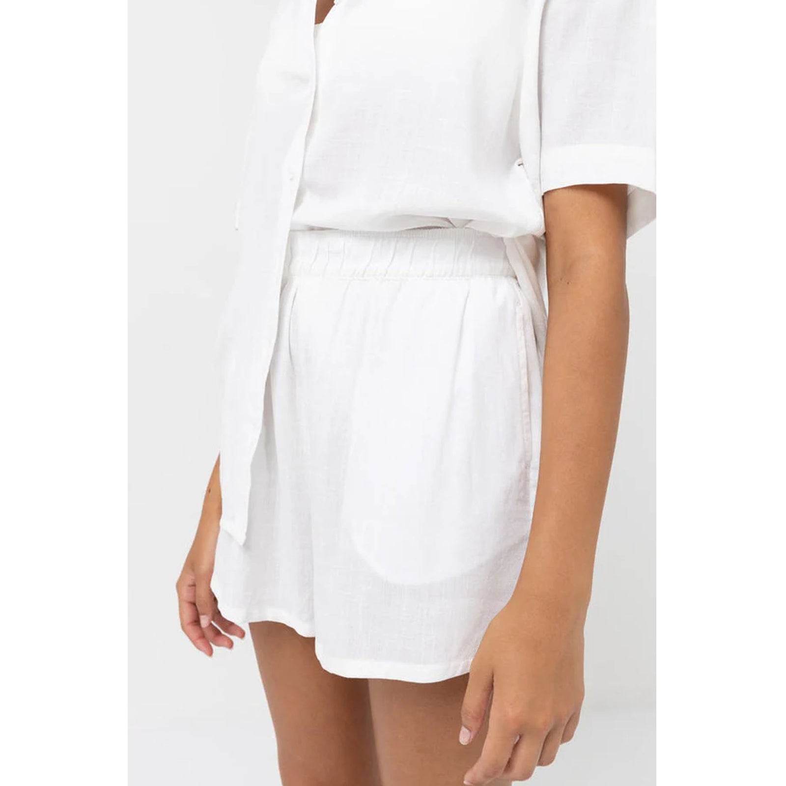 Rhythm Sunshine Beach Women's Shorts - White