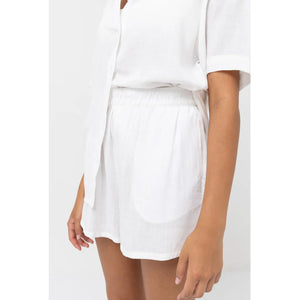 Rhythm Sunshine Beach Women's Shorts - White