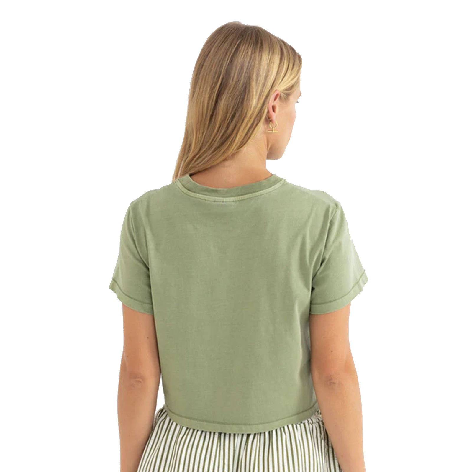 Rhythm Palms Crop Women's S/S T-Shirt - Palm