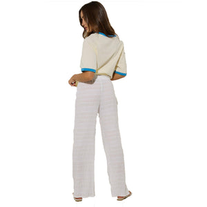 Rhythm Sandy Cove Women's Beach Pants - White