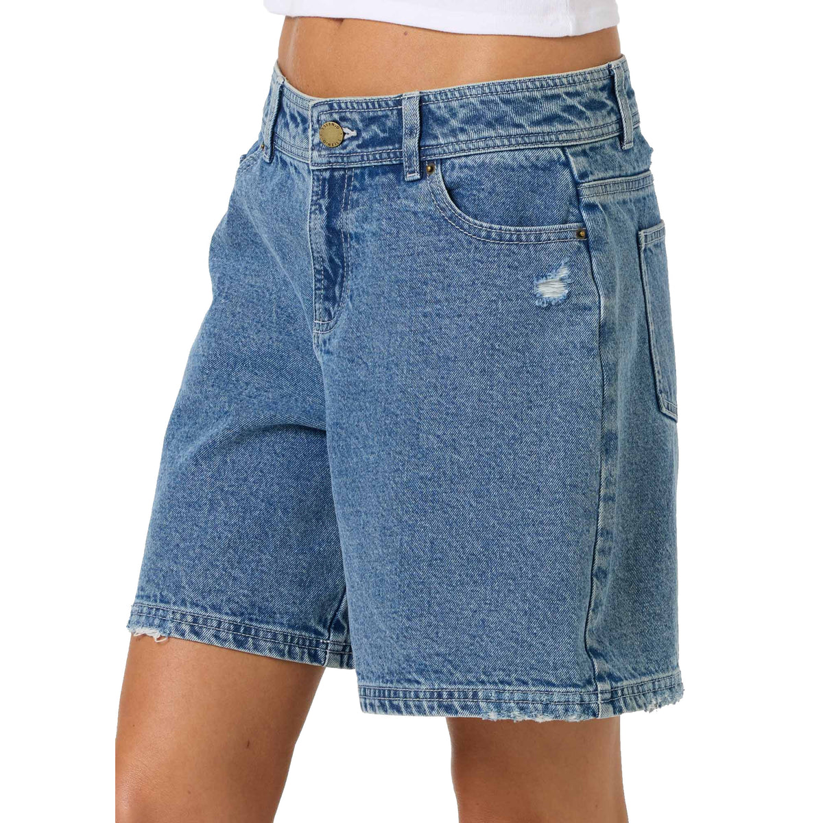O'Neill Nola Denim Women's Walkshorts - Indigo