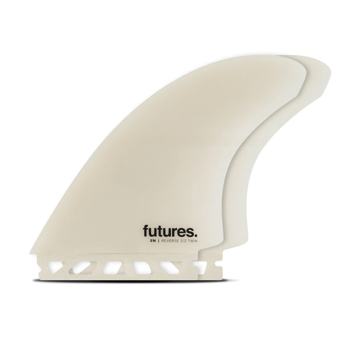 Futures EN Reverse 3/2 Twin Surfboard Fins - Grey