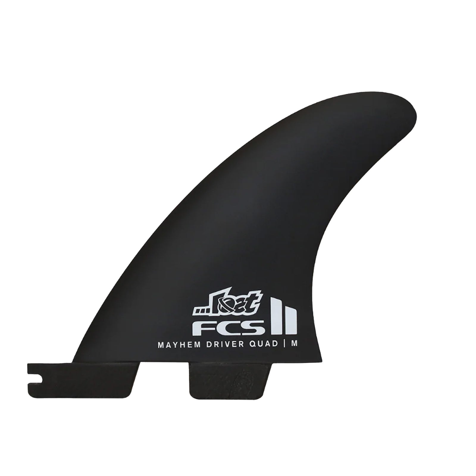 FCS II Mayhem Driver Quad Rear Surfboard Fins - Large/Blue