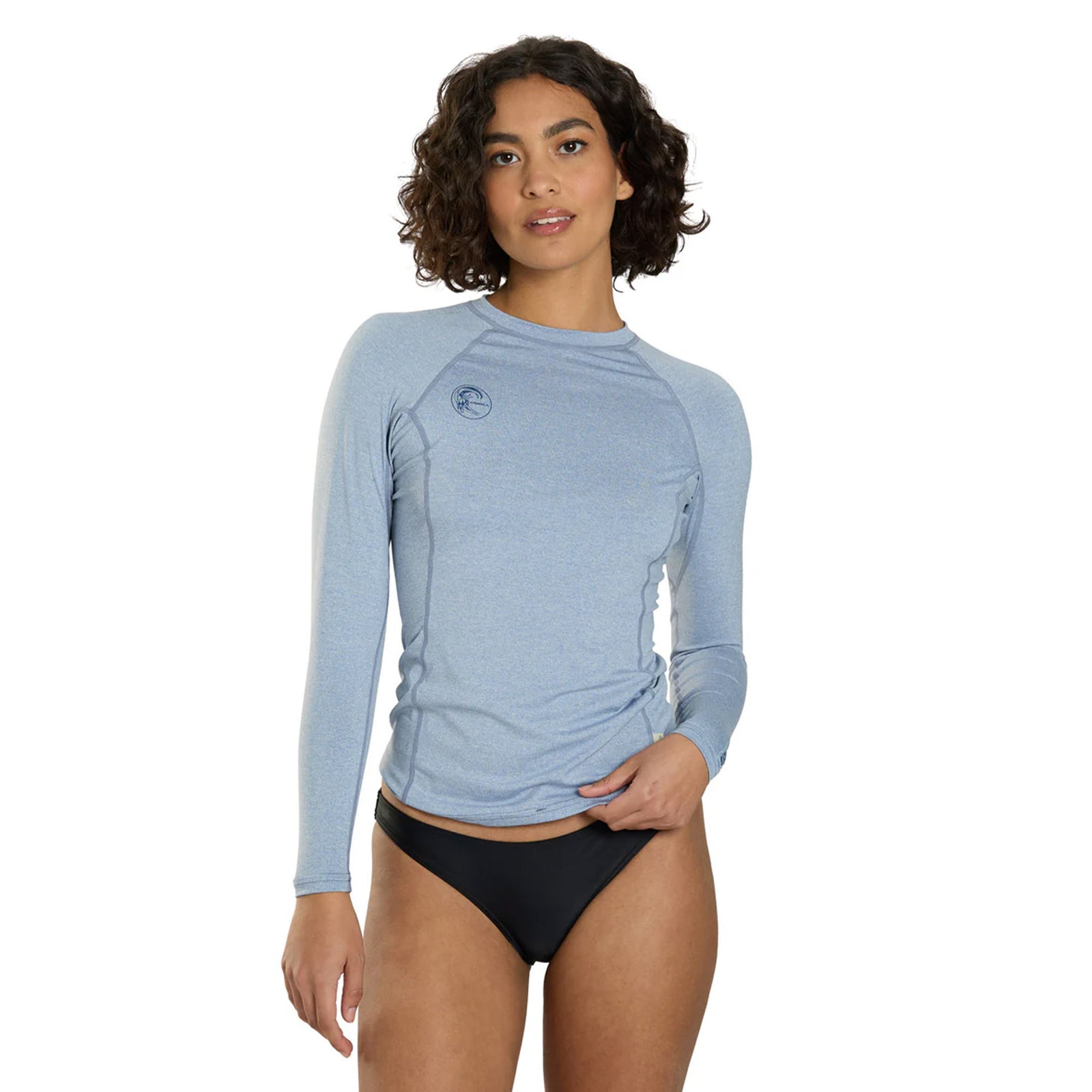 O'Neill Hybrid L/S Women's Rashguard - Infinity Blue