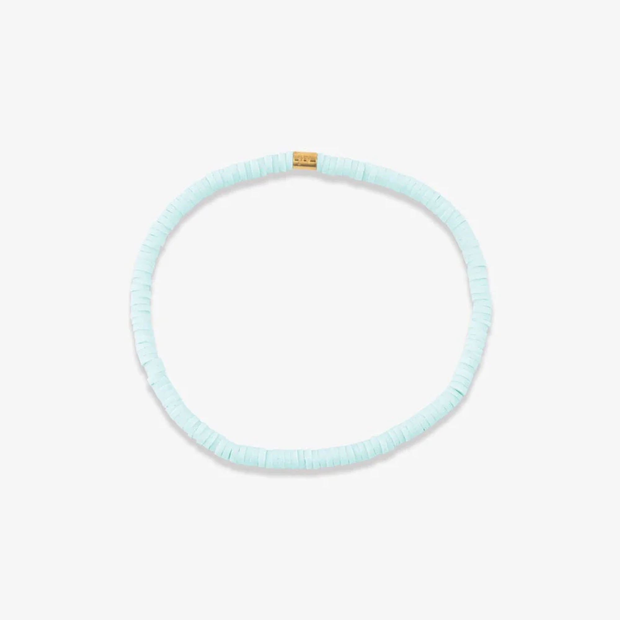 Pura Vida Cabrillo Vinyl Disc Stretch Bracelet - Winter Fresh
