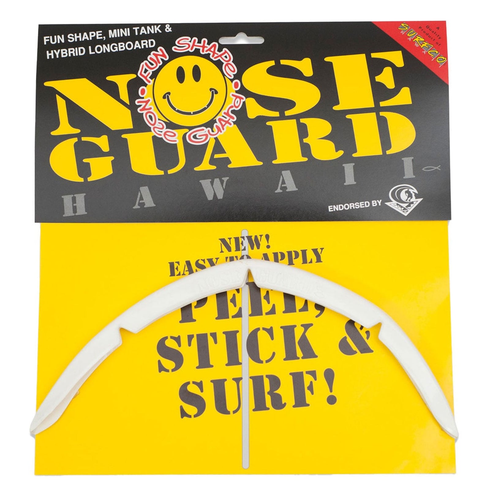 Surf Co. Funshape Nose Guard - White